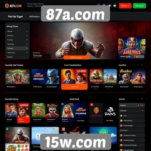 Interface intuitiva do 87a.com atrai novos jogadores