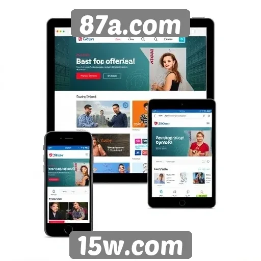 Desempenho do site 87a.com em dispositivos móveis